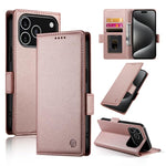 เคสโทรศัพท์หนังด้านแบบแม็กเนติกพร้อมหัวเข็มขัดข้าง สำหรับ iPhone 17e / 16e, สำหรับ iPhone 17 Pro Max, สำหรับ iPhone 17 Pro, สำหรับ iPhone 17, สำหรับ iPhone Air, สำหรับ iPhone 16 Pro Max