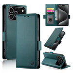 เคสโทรศัพท์หนังด้านแบบแม็กเนติกพร้อมหัวเข็มขัดข้าง สำหรับ iPhone 17e / 16e, สำหรับ iPhone 17 Pro Max, สำหรับ iPhone 17 Pro, สำหรับ iPhone 17, สำหรับ iPhone Air, สำหรับ iPhone 16 Pro Max