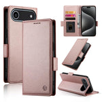 เคสโทรศัพท์หนังด้านแบบแม็กเนติกพร้อมหัวเข็มขัดข้าง สำหรับ iPhone 17e / 16e, สำหรับ iPhone 17 Pro Max, สำหรับ iPhone 17 Pro, สำหรับ iPhone 17, สำหรับ iPhone Air, สำหรับ iPhone 16 Pro Max
