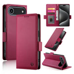 เคสโทรศัพท์หนังด้านแบบแม็กเนติกพร้อมหัวเข็มขัดข้าง สำหรับ iPhone 17e / 16e, สำหรับ iPhone 17 Pro Max, สำหรับ iPhone 17 Pro, สำหรับ iPhone 17, สำหรับ iPhone Air, สำหรับ iPhone 16 Pro Max