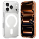 เคสโทรศัพท์อะคริลิก TPU ใสแบบแม็กเนติก MagSafe พร้อมช่องกล้องขนาดใหญ่ สำหรับ iPhone 17 Pro Max, สำหรับ iPhone 17 Pro, สำหรับ iPhone 17, สำหรับ iPhone Air, สำหรับ iPhone 16 Pro Max, สำหรับ iPhone 16 Pro, สำหรับ iPhone 16 Plus, สำหรับ iPhone 16