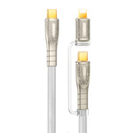 REMAX RC-C165 Prime สายชาร์จเร็ว 60W Type-C เป็น Type-C + 8 Pin ถัก ความยาว 1.2 ม., RC-C165