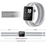 สายไนลอนแบบห่วง สำหรับ Apple Watch Series 8&7 41mm / SE 2&6&SE&5&4 40mm / 3&2&1 38mm, สำหรับ Apple Watch Ultra 49mm / Series 8&7 45mm / SE 2&6&SE&5&4 44mm / 3&2&1 42mm, สำหรับ Apple Watch Series 7 45mm / 6 & SE & 5 & 4 44mm / 3 & 2 & 1 42mm