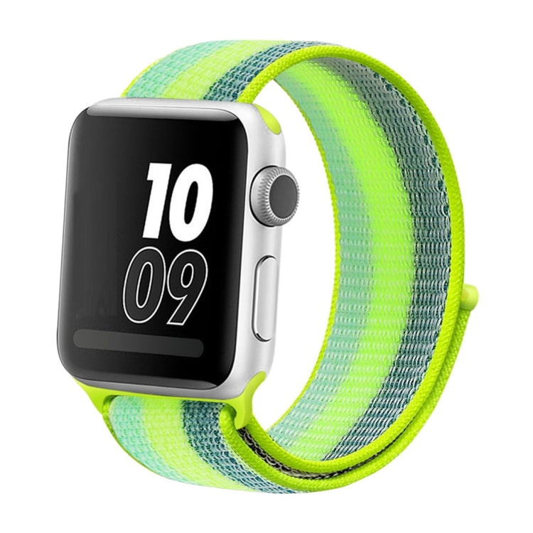 สายไนลอนแบบห่วง สำหรับ Apple Watch Series 8&7 41mm / SE 2&6&SE&5&4 40mm / 3&2&1 38mm, สำหรับ Apple Watch Ultra 49mm / Series 8&7 45mm / SE 2&6&SE&5&4 44mm / 3&2&1 42mm, สำหรับ Apple Watch Series 7 45mm / 6 & SE & 5 & 4 44mm / 3 & 2 & 1 42mm