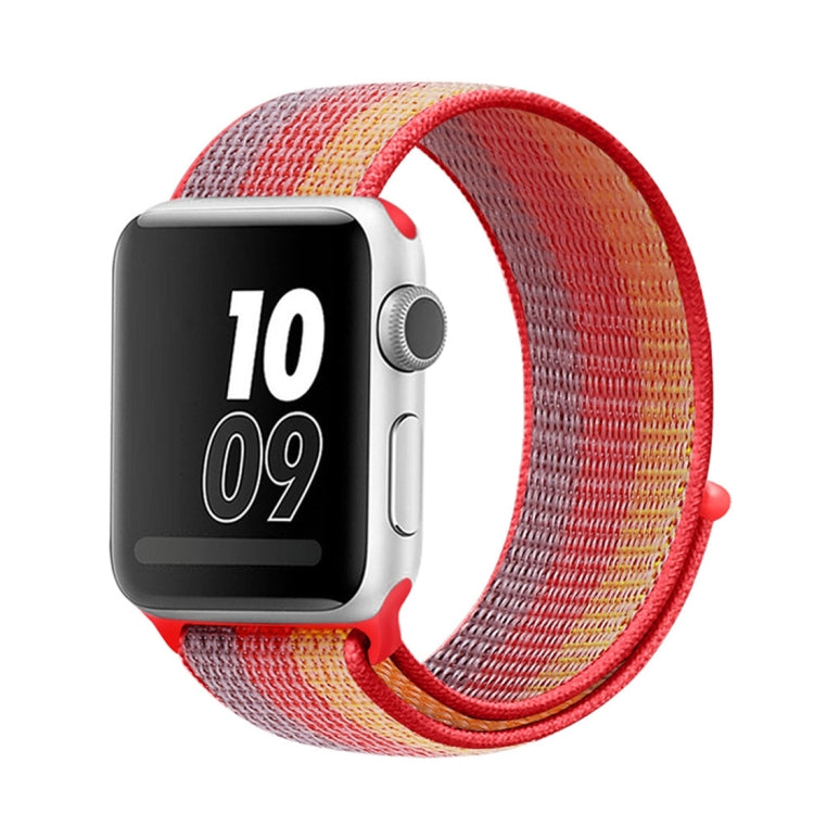 สายไนลอนแบบห่วง สำหรับ Apple Watch Series 8&7 41mm / SE 2&6&SE&5&4 40mm / 3&2&1 38mm, สำหรับ Apple Watch Ultra 49mm / Series 8&7 45mm / SE 2&6&SE&5&4 44mm / 3&2&1 42mm, สำหรับ Apple Watch Series 7 45mm / 6 & SE & 5 & 4 44mm / 3 & 2 & 1 42mm