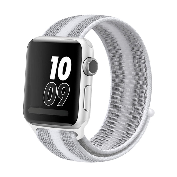 สายไนลอนแบบห่วง สำหรับ Apple Watch Series 8&7 41mm / SE 2&6&SE&5&4 40mm / 3&2&1 38mm, สำหรับ Apple Watch Ultra 49mm / Series 8&7 45mm / SE 2&6&SE&5&4 44mm / 3&2&1 42mm, สำหรับ Apple Watch Series 7 45mm / 6 & SE & 5 & 4 44mm / 3 & 2 & 1 42mm