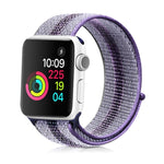สายไนลอนแบบห่วง สำหรับ Apple Watch Series 8&7 41mm / SE 2&6&SE&5&4 40mm / 3&2&1 38mm, สำหรับ Apple Watch Ultra 49mm / Series 8&7 45mm / SE 2&6&SE&5&4 44mm / 3&2&1 42mm, สำหรับ Apple Watch Series 7 45mm / 6 & SE & 5 & 4 44mm / 3 & 2 & 1 42mm