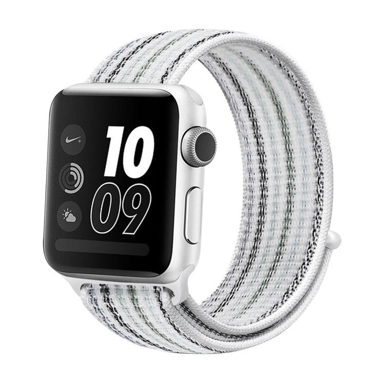 สายไนลอนแบบห่วง สำหรับ Apple Watch Series 8&7 41mm / SE 2&6&SE&5&4 40mm / 3&2&1 38mm, สำหรับ Apple Watch Ultra 49mm / Series 8&7 45mm / SE 2&6&SE&5&4 44mm / 3&2&1 42mm, สำหรับ Apple Watch Series 7 45mm / 6 & SE & 5 & 4 44mm / 3 & 2 & 1 42mm