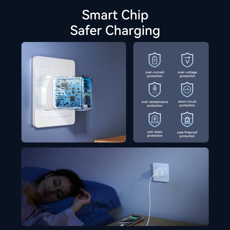 JOYROOM JR-TCF20 PD20W USB-C / Type-C ที่ชาร์จ, ปลั๊ก UK