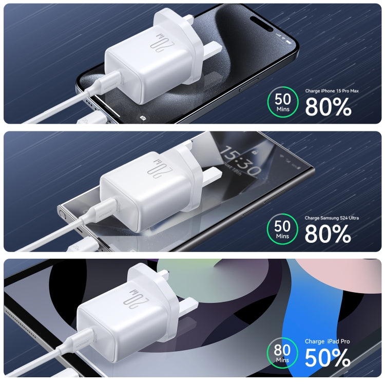 JOYROOM JR-TCF20 PD20W USB-C / Type-C ที่ชาร์จ, ปลั๊ก UK