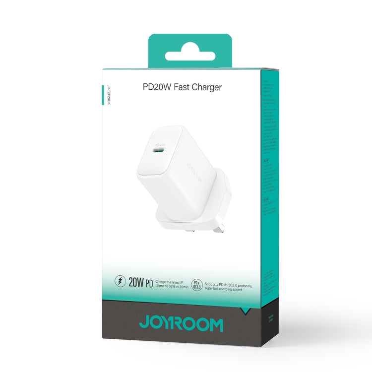 JOYROOM JR-TCF20 PD20W USB-C / Type-C ที่ชาร์จ, ปลั๊ก UK