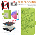 เคสโทรศัพท์หนังกันขโมย RFID ปั๊มลายกุหลาบ สำหรับ iPhone 14 Pro Max, สำหรับ iPhone SE 2022 / SE 2020 / 8 / 7, สำหรับ iPhone 13 Pro Max, สำหรับ iPhone 13 Pro, สำหรับ iPhone 13 mini, สำหรับ iPhone 12 / 12 Pro, สำหรับ iPhone 12 Pro Max, สำหรับ iPhone 12 mini