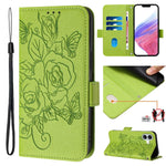 เคสโทรศัพท์หนังกันขโมย RFID ปั๊มลายกุหลาบ สำหรับ iPhone 17 Pro Max, สำหรับ iPhone 17 Pro, สำหรับ iPhone 17, สำหรับ iPhone Air, สำหรับ iPhone SE 2024, สำหรับ iPhone 16 Pro Max, สำหรับ iPhone 16 Pro, สำหรับ iPhone 16 Plus