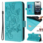 เคสโทรศัพท์หนังกันขโมย RFID ปั๊มลายกุหลาบ สำหรับ iPhone 17 Pro Max, สำหรับ iPhone 17 Pro, สำหรับ iPhone 17, สำหรับ iPhone Air, สำหรับ iPhone SE 2024, สำหรับ iPhone 16 Pro Max, สำหรับ iPhone 16 Pro, สำหรับ iPhone 16 Plus