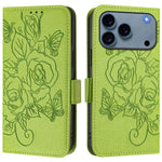 เคสโทรศัพท์หนังกันขโมย RFID ปั๊มลายกุหลาบ สำหรับ iPhone 17 Pro Max, สำหรับ iPhone 17 Pro, สำหรับ iPhone 17, สำหรับ iPhone Air, สำหรับ iPhone SE 2024, สำหรับ iPhone 16 Pro Max, สำหรับ iPhone 16 Pro, สำหรับ iPhone 16 Plus