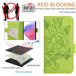เคสโทรศัพท์หนังกันขโมย RFID ปั๊มลายกุหลาบ สำหรับ iPhone 17 Pro Max, สำหรับ iPhone 17 Pro, สำหรับ iPhone 17, สำหรับ iPhone Air, สำหรับ iPhone SE 2024, สำหรับ iPhone 16 Pro Max, สำหรับ iPhone 16 Pro, สำหรับ iPhone 16 Plus