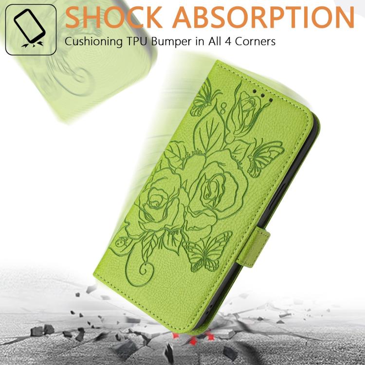 เคสโทรศัพท์หนังกันขโมย RFID ปั๊มลายกุหลาบ สำหรับ iPhone 17 Pro Max, สำหรับ iPhone 17 Pro, สำหรับ iPhone 17, สำหรับ iPhone Air, สำหรับ iPhone SE 2024, สำหรับ iPhone 16 Pro Max, สำหรับ iPhone 16 Pro, สำหรับ iPhone 16 Plus