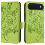 เคสโทรศัพท์หนังกันขโมย RFID ปั๊มลายกุหลาบ สำหรับ iPhone 17 Pro Max, สำหรับ iPhone 17 Pro, สำหรับ iPhone 17, สำหรับ iPhone Air, สำหรับ iPhone SE 2024, สำหรับ iPhone 16 Pro Max, สำหรับ iPhone 16 Pro, สำหรับ iPhone 16 Plus