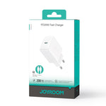 ชุดชาร์จ JOYROOM JR-TCF20 PD20W พอร์ต Type-C พร้อมสาย Type-C to Type-C, ปลั๊ก EU + สาย Type-C to Type-C, ปลั๊ก UK + สาย Type-C to Type-C
