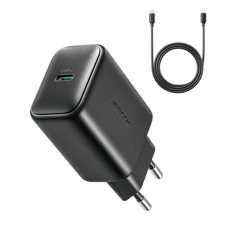 ชุดชาร์จเร็ว JOYROOM JR-TCF23 25W USB-C / Type-C พร้อมสาย Type-C to Type-C, ปลั๊ก EU, ปลั๊ก UK