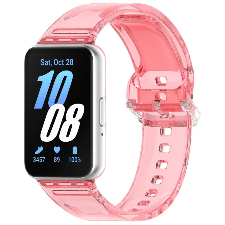 สายรัดนาฬิกา TPU เปลี่ยนสี สำหรับ Samsung Galaxy Fit3