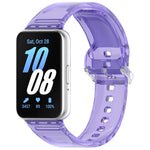 สายรัดนาฬิกา TPU เปลี่ยนสี สำหรับ Samsung Galaxy Fit3