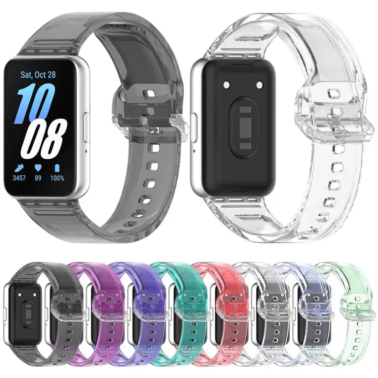 สายรัดนาฬิกา TPU เปลี่ยนสี สำหรับ Samsung Galaxy Fit3