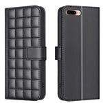 Square Texture Leather Phone Case, For iPhone 15 Plus / 14 Plus, For iPhone 15, For iPhone 14 / 13, For iPhone 14 Pro, For iPhone 14 Pro Max, For iPhone SE 2022 / SE 2020 / 8 / 7, For iPhone 13 Pro Max, For iPhone 13 Pro