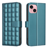 Square Texture Leather Phone Case, For iPhone 15 Plus / 14 Plus, For iPhone 15, For iPhone 14 / 13, For iPhone 14 Pro, For iPhone 14 Pro Max, For iPhone SE 2022 / SE 2020 / 8 / 7, For iPhone 13 Pro Max, For iPhone 13 Pro