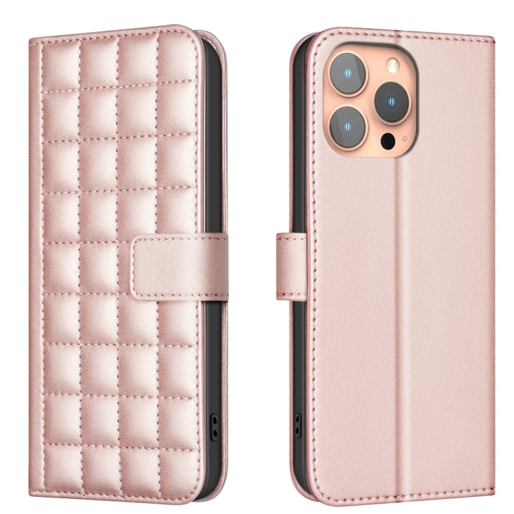 เคสโทรศัพท์หนังลายสี่เหลี่ยม สำหรับ iPhone 17e / 16e, สำหรับ iPhone 17 Pro Max, สำหรับ iPhone 16 Pro Max, สำหรับ iPhone 16 Pro, สำหรับ iPhone 16 Plus, สำหรับ iPhone 16, สำหรับ iPhone 15 Pro Max, สำหรับ iPhone 15 Pro