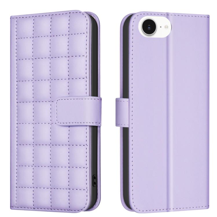 เคสโทรศัพท์หนังลายสี่เหลี่ยม สำหรับ iPhone 17e / 16e, สำหรับ iPhone 17 Pro Max, สำหรับ iPhone 16 Pro Max, สำหรับ iPhone 16 Pro, สำหรับ iPhone 16 Plus, สำหรับ iPhone 16, สำหรับ iPhone 15 Pro Max, สำหรับ iPhone 15 Pro