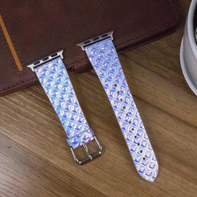 สายเปลี่ยนลายเกล็ดปลากลิตเตอร์เปลี่ยนสีได้ สำหรับ Apple Watch 5 & 4 ขนาด 40 มม. / 3 & 2 & 1 ขนาด 38 มม., สำหรับ Apple Watch 5 & 4 ขนาด 44 มม. / 3 & 2 & 1 ขนาด 42 มม.