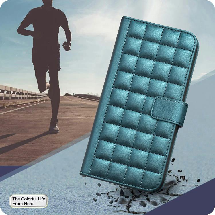 เคสโทรศัพท์หนังลายสี่เหลี่ยม สำหรับ iPhone 17e / 16e, สำหรับ iPhone 17 Pro Max, สำหรับ iPhone 16 Pro Max, สำหรับ iPhone 16 Pro, สำหรับ iPhone 16 Plus, สำหรับ iPhone 16, สำหรับ iPhone 15 Pro Max, สำหรับ iPhone 15 Pro