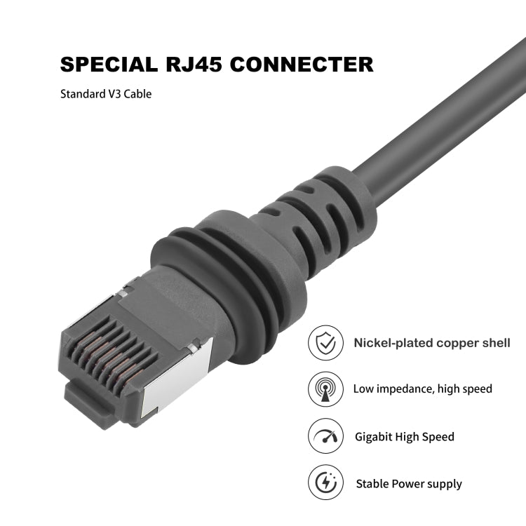 สายอีเธอร์เน็ตสำหรับดาวเทียม Starlink Gen 3, ยาว 9.2 ม., 23 ม., 30.5 ม., 46 ม.