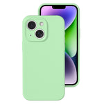 Precise Hole Liquid Silicone Jelly Color Full Coverage Phone Case, For iPhone 14 Plus