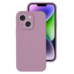 Precise Hole Liquid Silicone Jelly Color Full Coverage Phone Case, For iPhone 14 Plus