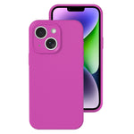 Precise Hole Liquid Silicone Jelly Color Full Coverage Phone Case, For iPhone 14 Plus
