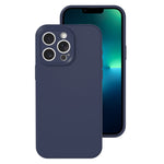 Precise Hole Liquid Silicone Jelly Color Full Coverage Phone Case, For iPhone 13 Pro Max