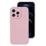 Precise Hole Liquid Silicone Jelly Color Full Coverage Phone Case, For iPhone 12 Pro Max