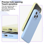 Precise Hole Liquid Silicone Jelly Color Full Coverage Phone Case, For iPhone 11 Pro