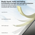 Precise Hole Liquid Silicone Jelly Color Full Coverage Phone Case, For iPhone 14 Pro
