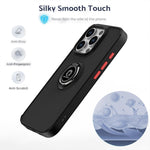 เคสโทรศัพท์ Q Shadow 1 Series TPU + PC พร้อมแหวน สำหรับ iPhone 16 Pro, สำหรับ iPhone 16 Plus, สำหรับ iPhone 15 Pro Max, สำหรับ iPhone 15 Pro, สำหรับ iPhone 15 Plus, สำหรับ iPhone 15
