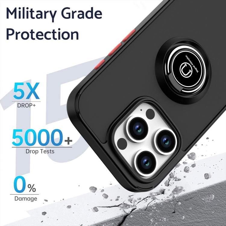 เคสโทรศัพท์ Q Shadow 1 Series TPU + PC พร้อมแหวน สำหรับ iPhone 16 Pro, สำหรับ iPhone 16 Plus, สำหรับ iPhone 15 Pro Max, สำหรับ iPhone 15 Pro, สำหรับ iPhone 15 Plus, สำหรับ iPhone 15