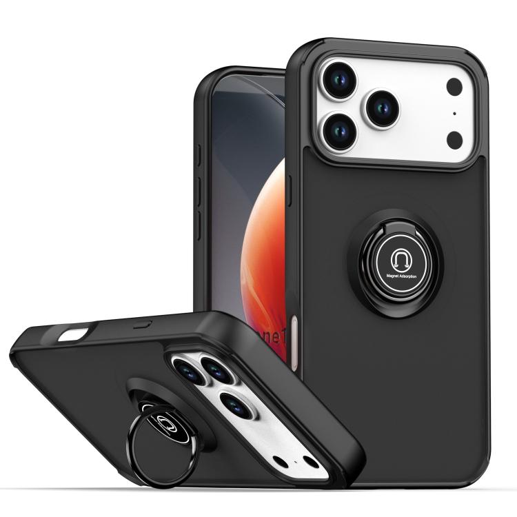 เคสโทรศัพท์ Q Shadow 1 Series TPU + PC พร้อมแหวน สำหรับ iPhone 17e / 16e, สำหรับ iPhone 17 Pro Max, สำหรับ iPhone 17 Pro, สำหรับ iPhone 17, สำหรับ iPhone Air, สำหรับ iPhone 16 Pro Max