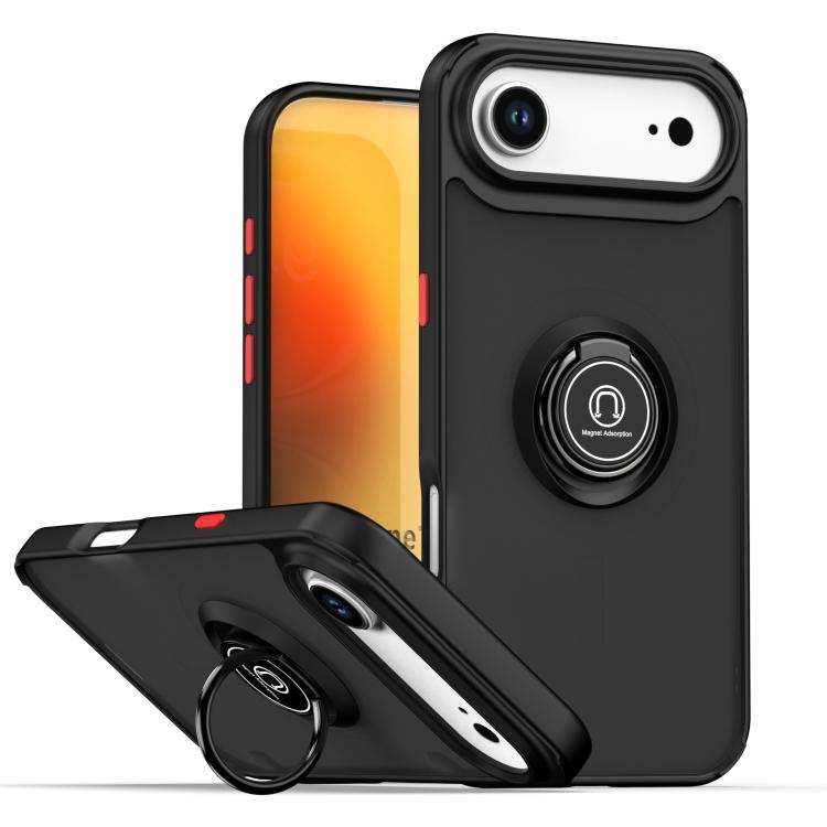 เคสโทรศัพท์ Q Shadow 1 Series TPU + PC พร้อมแหวน สำหรับ iPhone 17e / 16e, สำหรับ iPhone 17 Pro Max, สำหรับ iPhone 17 Pro, สำหรับ iPhone 17, สำหรับ iPhone Air, สำหรับ iPhone 16 Pro Max
