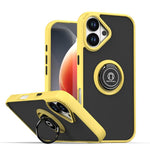 เคสโทรศัพท์ Q Shadow 1 Series TPU + PC พร้อมแหวน สำหรับ iPhone 17e / 16e, สำหรับ iPhone 17 Pro Max, สำหรับ iPhone 17 Pro, สำหรับ iPhone 17, สำหรับ iPhone Air, สำหรับ iPhone 16 Pro Max