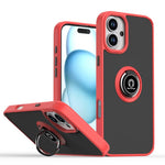 เคสโทรศัพท์ Q Shadow 1 Series TPU + PC พร้อมแหวน สำหรับ iPhone 16 Pro, สำหรับ iPhone 16 Plus, สำหรับ iPhone 15 Pro Max, สำหรับ iPhone 15 Pro, สำหรับ iPhone 15 Plus, สำหรับ iPhone 15