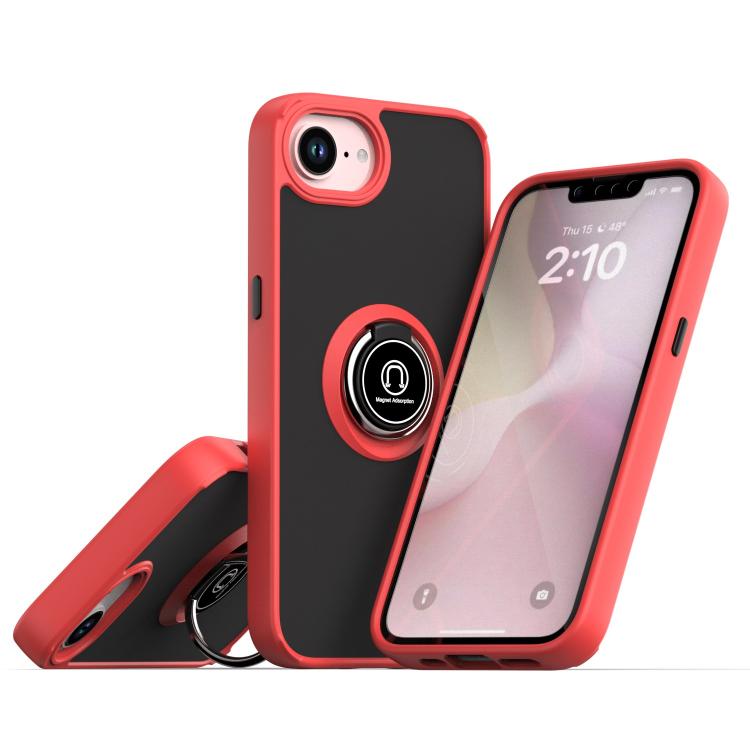 เคสโทรศัพท์ Q Shadow 1 Series TPU + PC พร้อมแหวน สำหรับ iPhone 17e / 16e, สำหรับ iPhone 17 Pro Max, สำหรับ iPhone 17 Pro, สำหรับ iPhone 17, สำหรับ iPhone Air, สำหรับ iPhone 16 Pro Max