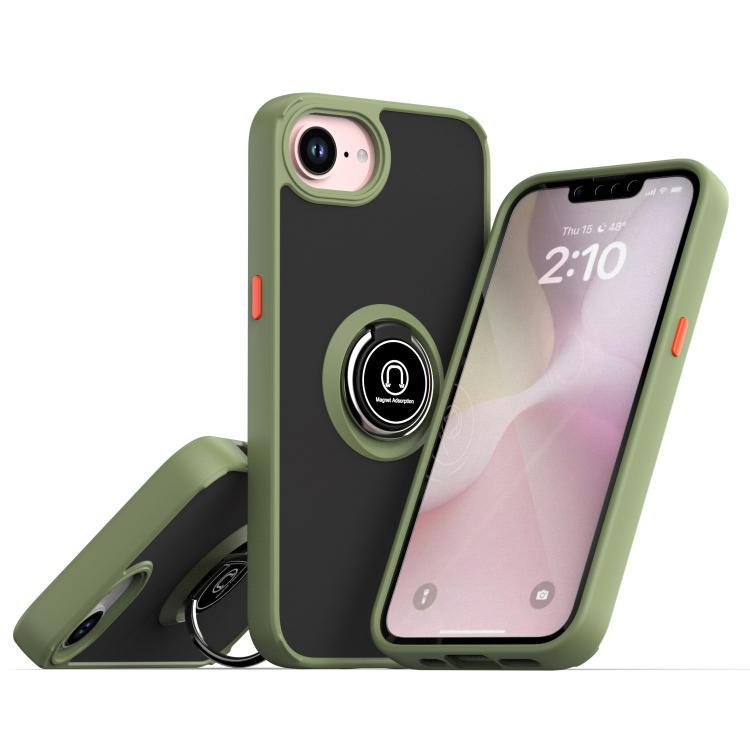 เคสโทรศัพท์ Q Shadow 1 Series TPU + PC พร้อมแหวน สำหรับ iPhone 17e / 16e, สำหรับ iPhone 17 Pro Max, สำหรับ iPhone 17 Pro, สำหรับ iPhone 17, สำหรับ iPhone Air, สำหรับ iPhone 16 Pro Max