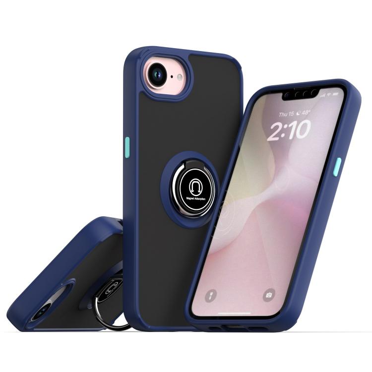 เคสโทรศัพท์ Q Shadow 1 Series TPU + PC พร้อมแหวน สำหรับ iPhone 17e / 16e, สำหรับ iPhone 17 Pro Max, สำหรับ iPhone 17 Pro, สำหรับ iPhone 17, สำหรับ iPhone Air, สำหรับ iPhone 16 Pro Max